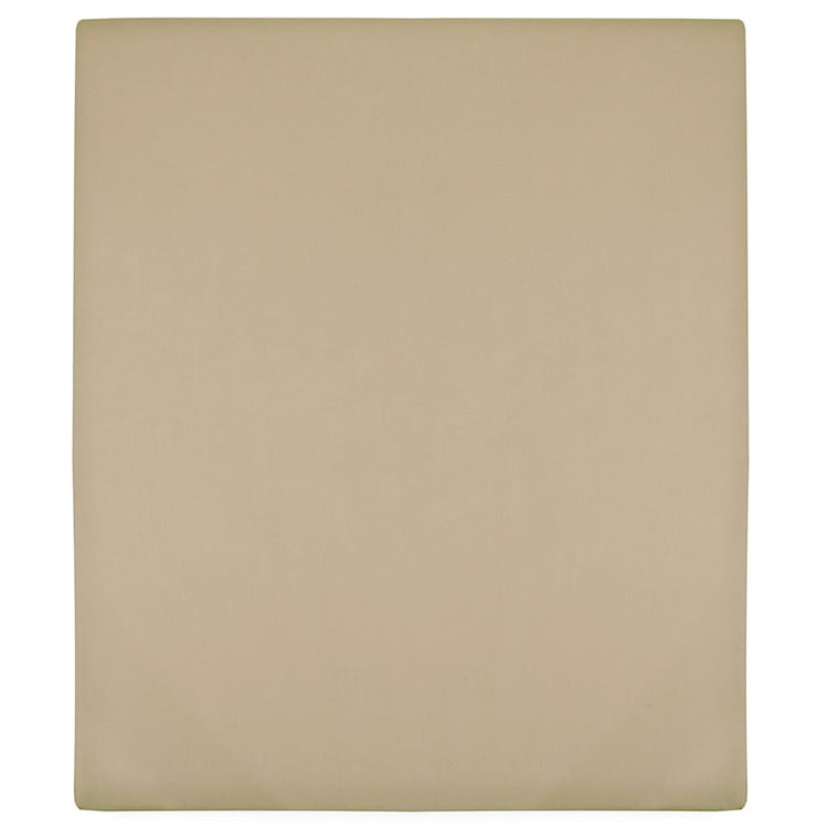 Vidaxl Fichet Folt Jersey 160x200 cm Coton Taupe
