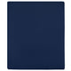 Vidaxl Maillot de feuille ajusté 90x200 cm Coton Navy Bleu
