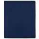 Vidaxl Fiches ajustées 2 ST Jersey 100x200 cm Coton Marine bleu