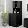 Vidaxl Washing Machine Cabinet noir