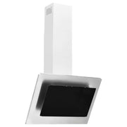 Hotte d'extracteur de paroi Vidaxl 60 cm en acier inoxydable en verre argent couleur - afbeelding 2