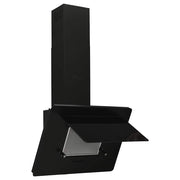 Capeur d'extracteur de paroi Vidaxl 60 cm en acier inoxydable et noir durci noir - afbeelding 3