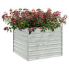 Vidaxl Planter surélevé 100x100x77 cm en acier galvanisé en acier