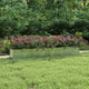 Vidaxl Planter inséré 320x40x45 cm argent en acier galvanisé