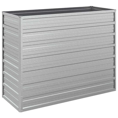 Vidaxl Planter surélevé 100x40x77 cm en acier galvanisé en acier