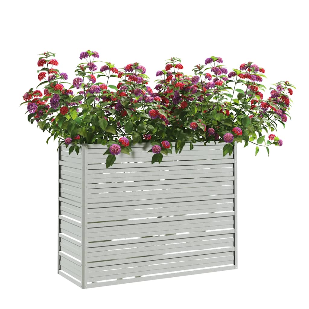 Vidaxl Planter surélevé 100x40x77 cm en acier galvanisé en acier