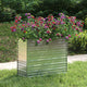 Vidaxl Planter surélevé 100x40x77 cm en acier galvanisé en acier
