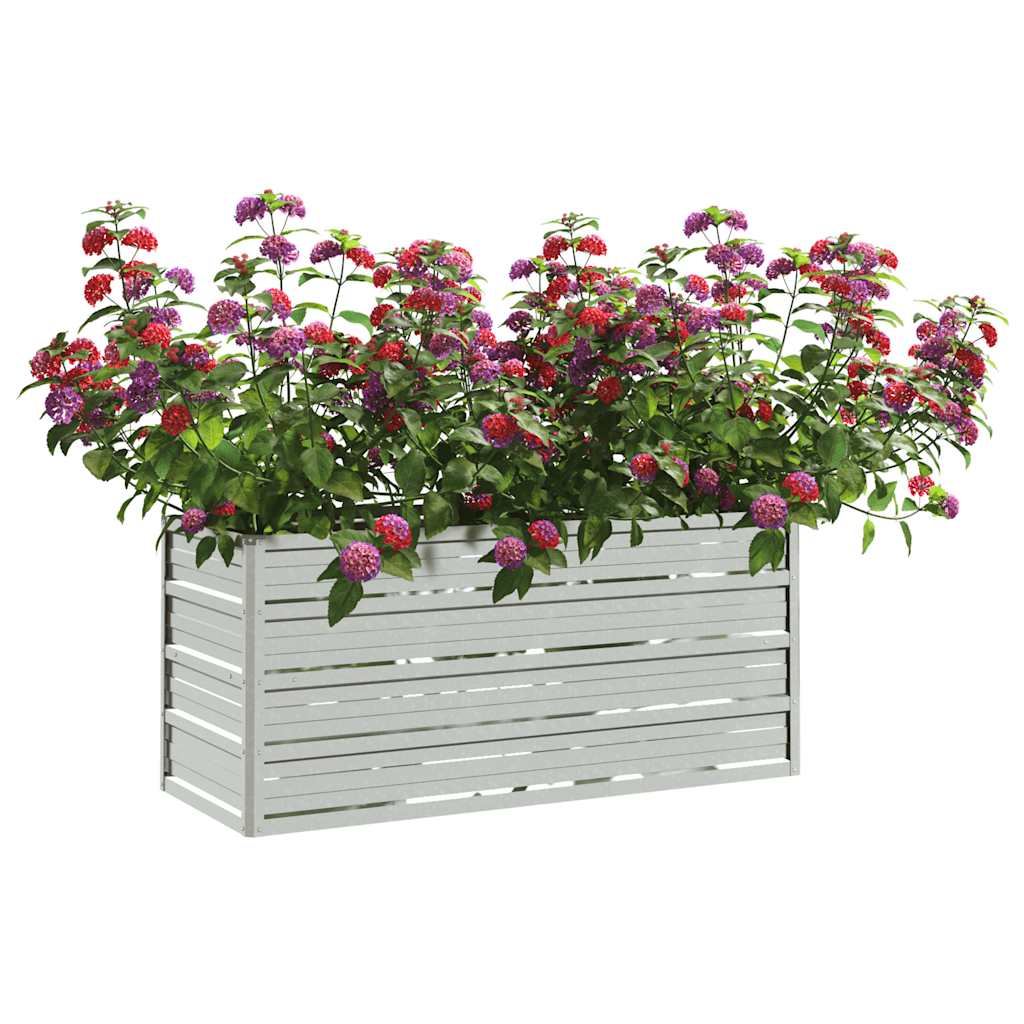 Vidaxl Planter surélevé 100x40x45 cm en acier galvanisé en acier