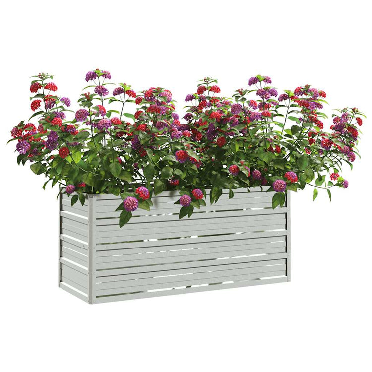 Vidaxl Planter surélevé 100x40x45 cm en acier galvanisé en acier