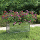 Vidaxl Planter surélevé 100x40x45 cm en acier galvanisé en acier