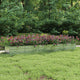 Vidaxl Planter surélevé 400x80x45 cm en acier galvanisé en acier