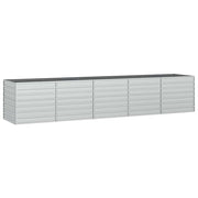 Vidaxl Planter surélevé 400x80x45 cm en acier galvanisé en acier - afbeelding 2
