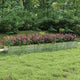 Vidaxl Planter surélevé 480x80x45 cm argent en acier galvanisé