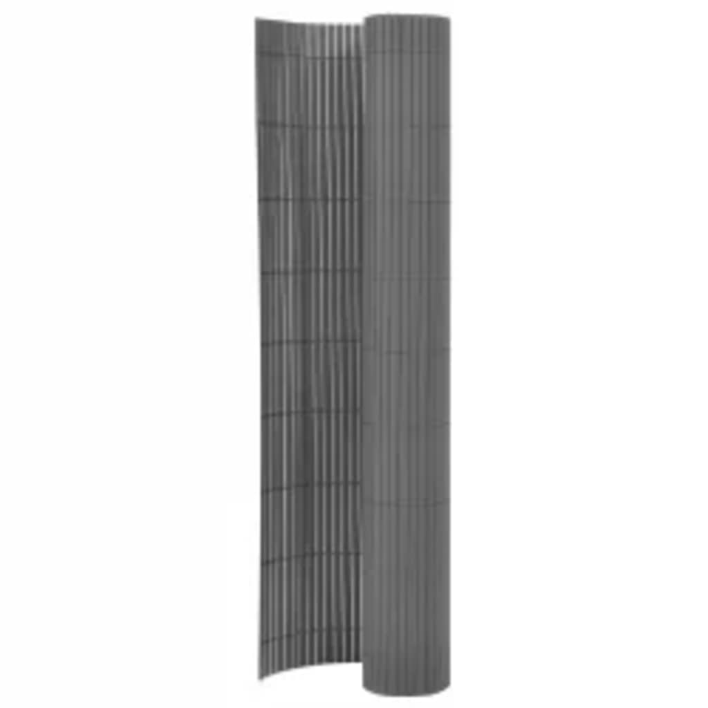 Vidaxl Garden Escarncement à double taille 90x400 cm Gray