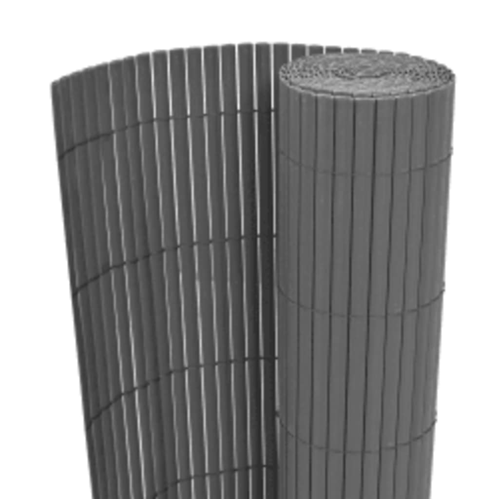 Vidaxl Garden Escarncement à double taille 90x400 cm Gray
