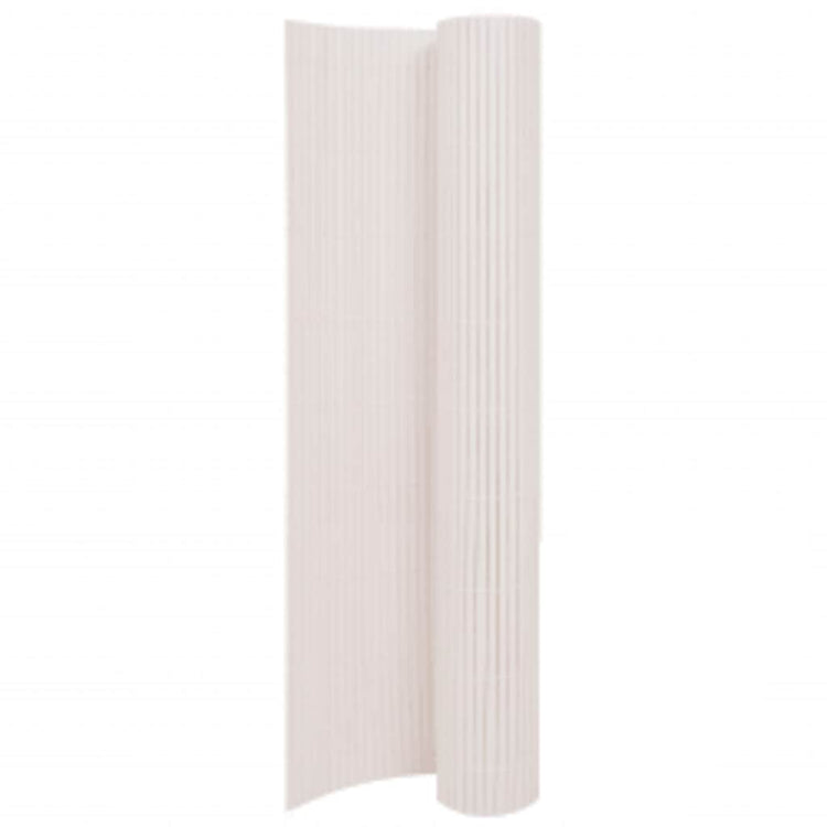 Vidaxl Garden Escoage Double 110x400 cm blanc