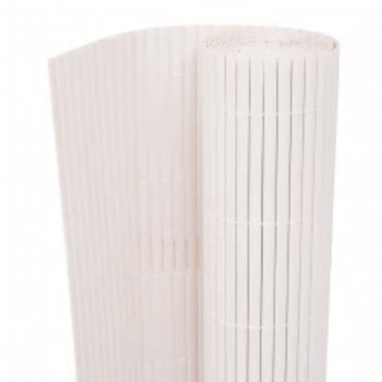 Vidaxl Garden Escoage Double 110x400 cm blanc