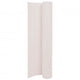 Vidaxl Clôture de jardin double face 110x500 cm blanc