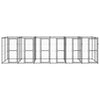 Vidaxl Dog Kennel 14,52 m² en acier