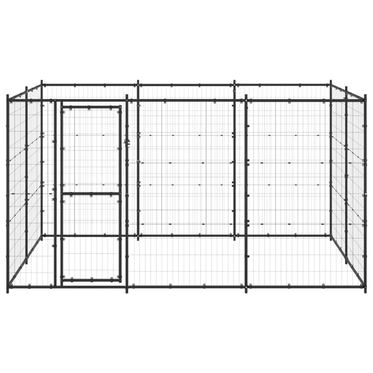 Vidaxl Dog Kennel 7,26 m² Steel