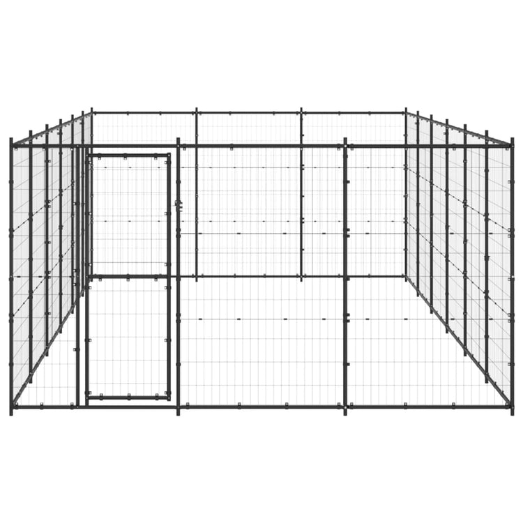 Vidaxl Dog Kennel 21,78 m² Steel