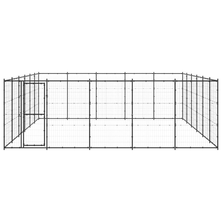Vidaxl Dog Kennel 36,3 m² Steel