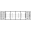 Vidaxl Dog Kennel 65,34 m² en acier