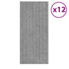 Panneaux de toit vidaxl 12 ST 100x45 cm en acier galvanisé en acier couleur