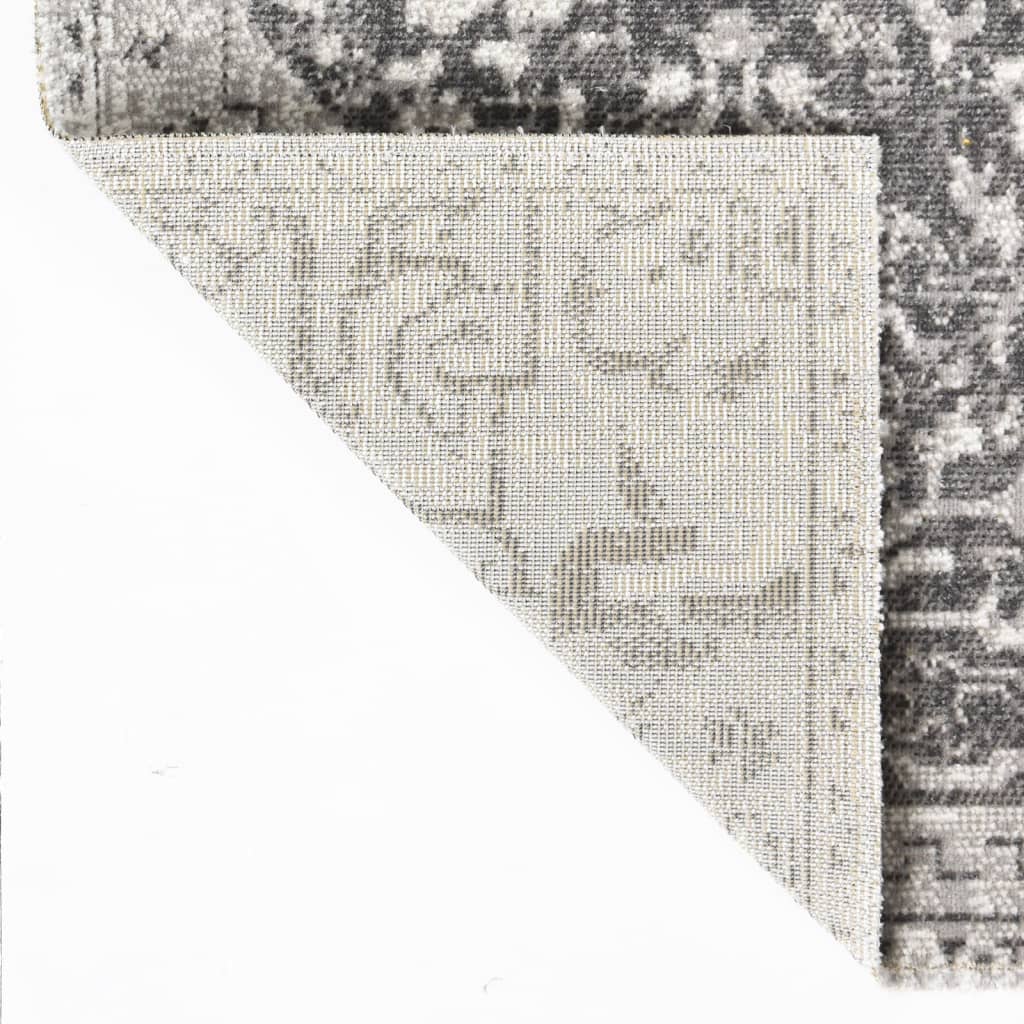 Vidaxl extérieur tapis plat tissé 80x250 cm gris clair