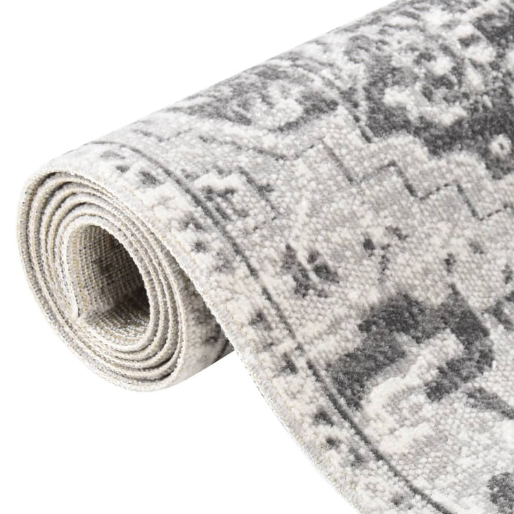 Vidaxl Rapis extérieur plat - tissé 115x170 cm gris clair