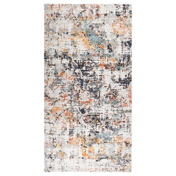 Vidaxl extérieur tapis plat tissé 80x150 cm multi-colorant