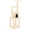 Vidaxl Cat Scratch Post avec Sisal Scratch Posts 105 cm Crème -Colored