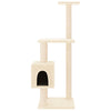 Vidaxl Cat Scratch Post avec sisal Scratch Posts 104 cm Crème -Colored