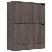 Armoire à chaussures Vidaxl 2 portes 59x24x74 cm Wood Sonoma Oak - afbeelding 3