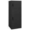Vidaxl Saddle Cabinet 53x53x140 cm Anthracite en acier -colore