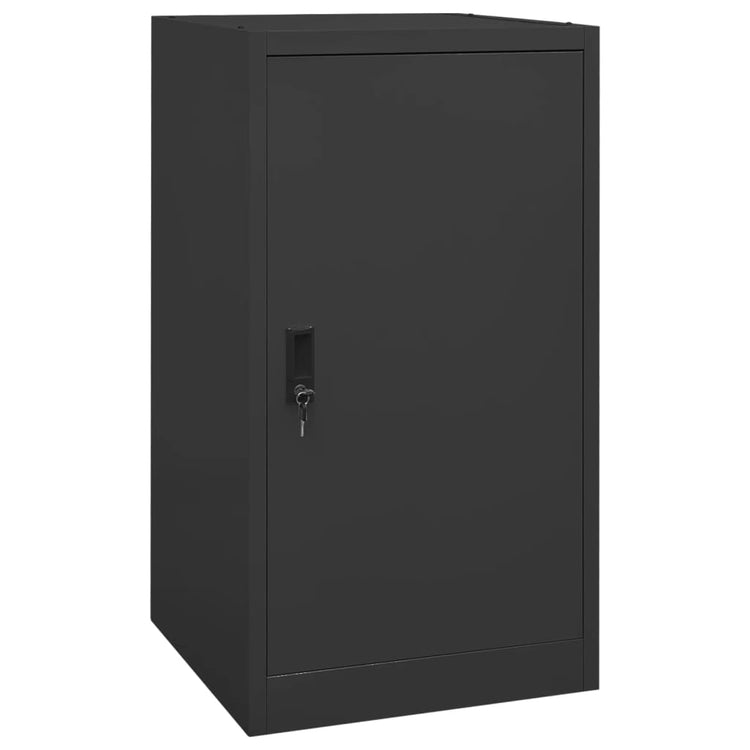 Vidaxl Saddle Cabinet 53x53x105 cm Anthracite en acier -colore
