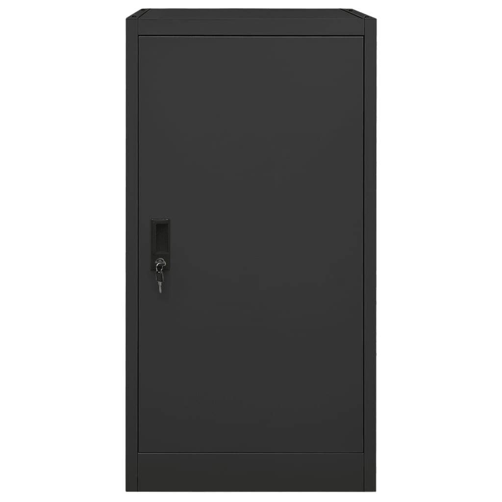 Vidaxl Saddle Cabinet 53x53x105 cm Anthracite en acier -colore