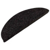 Vidaxl Stair Mats auto-adhésif 15 ST 56x17x3 cm anthracite -colored