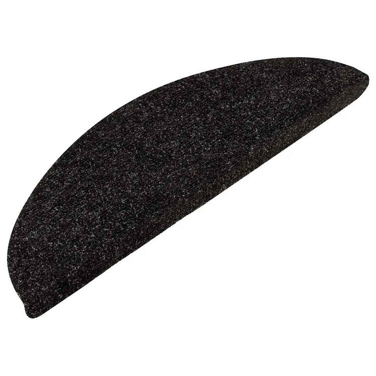 Vidaxl Stair Mats auto-adhésif 15 ST 56x17x3 cm anthracite -colored
