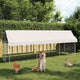 Vidaxl Chienne Kennel pour l'extérieur avec toit 400x100x150 cm