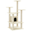 Vidaxl Cat Scratch Post avec sisal Scratch Posts 110 cm Crème -Colored