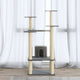 Vidaxl Cat Scratch Post avec sisal Scratch Posts 110 cm Gris clair
