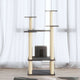 Vidaxl Cat Scratch Post avec Sisal Scratch Posts 110 cm Gris foncé