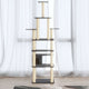 Vidaxl Cat Scratch Post avec Sisal Scratch Posts 183 cm Gris foncé