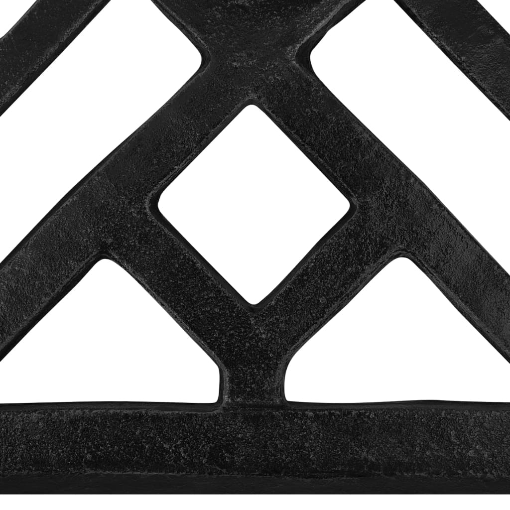 Vidaxl Parasol Foot 44x44x31 cm fonte de fer noir