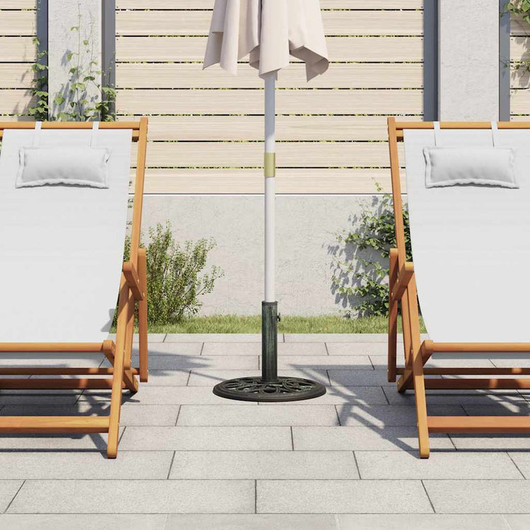 Vidaxl Parasol Foot 40x40x32 cm en fonte en fonte
