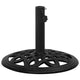 Vidaxl Parasol Foot 44x44x32 cm fonte de fer noir