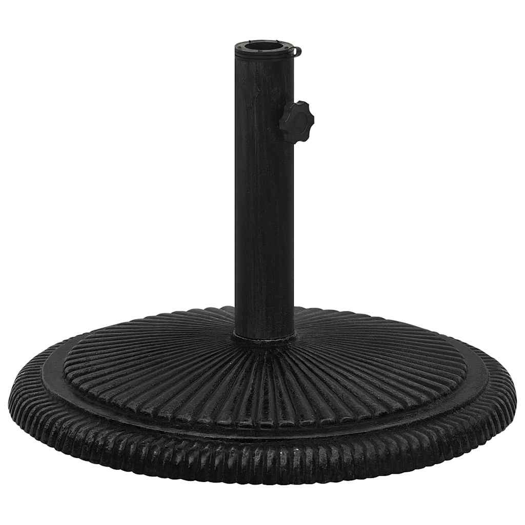 Vidaxx pied de parasol 45x45x30 cm fonte noir