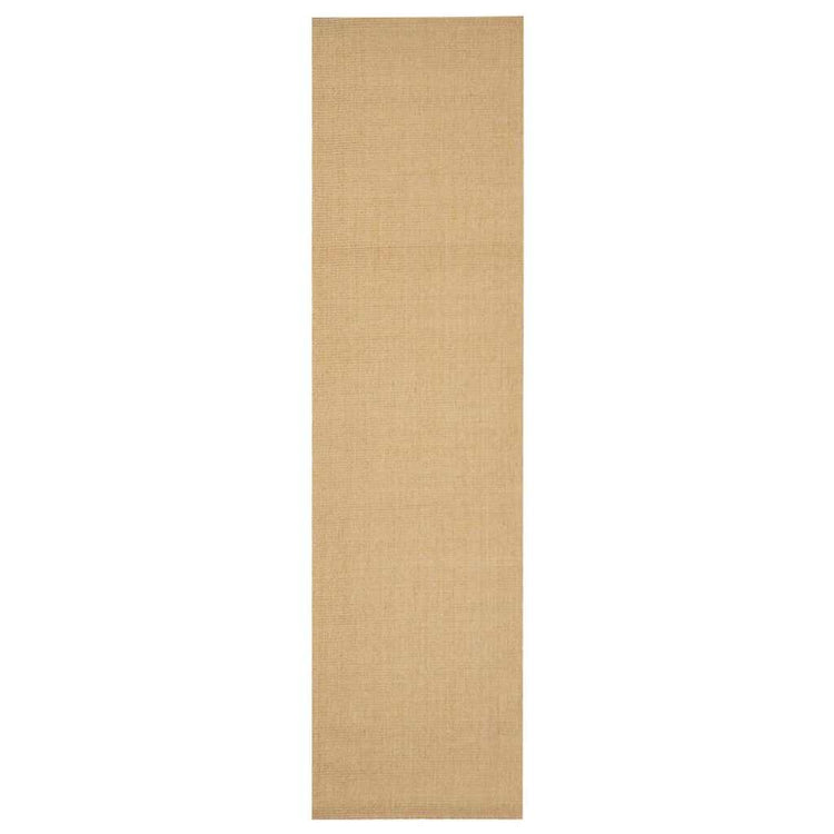 Tapis vidaxl 66x250 cm sisal naturel