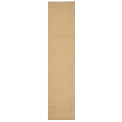 Tapis vidaxl 66x300 cm sisal naturel